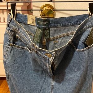 Ralph Lauren long jean skirt size 12P